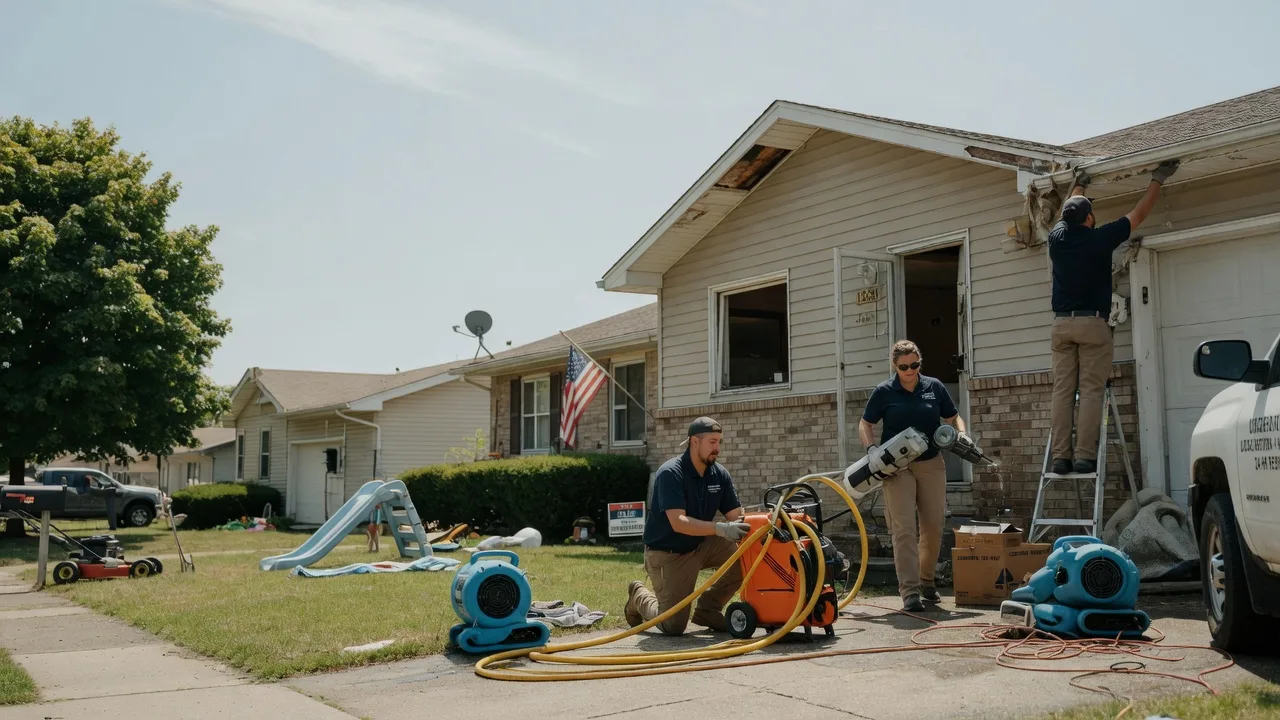 Water Damage Restoration in Dundee, MI near me